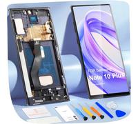 Incell Ecran LCD pour Samsung Galaxy Note 10 Plus Écran de Remplacement pour Samsung Note 10+ SM-N975F SM-N975U LCD Display Tactile Digitizer Assembly avec Réparation Kit, Noir avec Cadre
