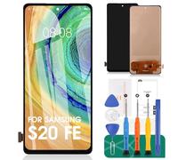 Incell Écran LCD tactile de rechange pour Samsung Galaxy S20 FE G780 Noir (pas pour 5G)