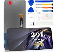 Incell Écran LCD TCL 20L pour écran tactile TCL 20L Lite pour TCL 20L+ Écran de remplacement pour TCL 20S Digitizer Assemblée Kits de réparation sans cadre (Noir)