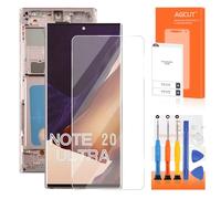 INCELL Écran tactile de rechange pour Samsung Galaxy Note 20 Ultra LCD SM-N985 SM-N986U avec cadre marron (sans empreintes digitales)