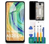 INCELL pour Samsung Galaxy A52S 5G Écran de remplacement pour Samsung A52S 5G LCD Display SM-A528B Digitizer Écran tactile SM-A528B/DS Pièce de réparation avec cadre (sans fonction d'empreintes