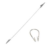Incense Coil Holder - 2 Head Alligator Clip Wire Support | Incense Coil Holder - 2 Head Alligator Clamp With 360 Degree Rotation Wire Support For Living Room Balcony Bedroom