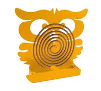 Incense Coil Holder - Animal Incense Holder,Owl-Shaped Racks Stand Supplies Storage Portable for Outdoor Altar Room Yoga Patio