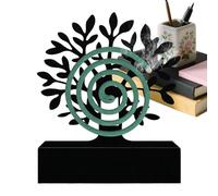 Incense Coil Holder,Decorative Fireproof Metal Stand,Coil Incense Holder for Outdoor - for Indoor Home Bedroom Living Room Kitchen Office Garden Backyard Patio Fishing23x26.8cm/9.06x10.55 inch