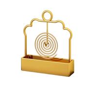 Incense Coil Holder Portable Heat-Resistant Vertical with Ash Catcher