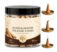 Incense Cone | 60 Pieces Long-Lasting Natural Aromatherapy | Waterfall Ince