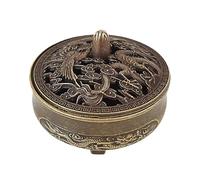 Incense Holder - Elegant Censer Holder | Aromatherapy Burner with Handcrafted Chinese Style Auspicious Design | Cloud Incense Burner Aromatherapy Spiritual Decor & Zen Gift Idea