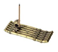 Incense Stick Holder, Zen Fragrance Tray, Mini Holder with Copper Alloy Material, Meditation Incense Decor, Aromatherapy Tray with Elegant Design, Home and Spa Accessory for Living Room Yoga Outdoors