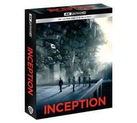 Inception [Édition Collector 4K Ultra HD Blu-Ray Bonus-Boîtier SteelBook + Goodies]