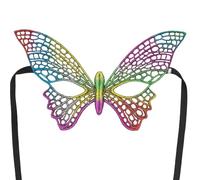 Inception Pro Infinite Masque papillon multicolore macramé costume homme femme unisexe carnaval Halloween déguisement accessoire Mod.2