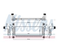 Incercooler NISSENS NIS 961581