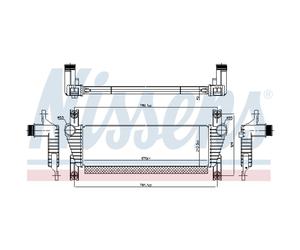 Incercooler NISSENS NIS 961581