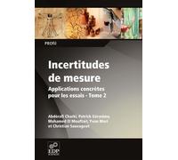 Incertitudes de mesure Applications concrètes pour les essais - Yvon Mori - Edp Sciences - broché - Scolaire / Universitaire