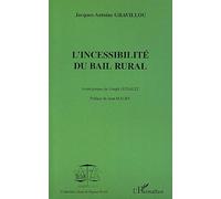 Incessibilité Du Bail Rural