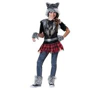 InCharacter Vêtement Loup Monster Conte Tween Filles Déguisement Halloween 18041
