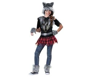 InCharacter Vêtement Loup Monster Conte Tween Filles Déguisement Halloween 18041