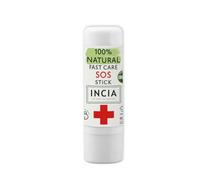Incia Natural SOS Stick, Baume apaisant biologique, Stick anti-démangeaison instantané, Soulage les piqûres de moustiques, les égratignures et les brûlures, Hydrate la peau sèche et gercée des bébés e