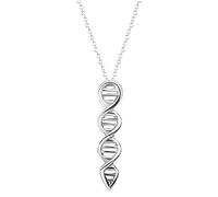 INCIDO Collier Pendentif Science Bijoux ADN Collier Biologie Bijoux Molecule Collier pour Femmes Bijoux Cadeaux de Vacances