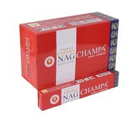 Saraswati Encens Golden NAG Champa Rojo 15 g