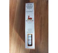INCIENSOSHOP - Désodorisant et diffuseur de bâtons de musc blanc de type Mikado avec des essences naturelles de Goloka 50 millilitres