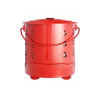 Incinérateur d'extérieur - Foyer en métal durable pour une élimination efficace des déchets de jardin et des ordures