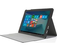 Incipio Faraday SA-831-BLK Étui à Rabat en Cuir synthétique avec Fonction Support Pratique et Fermeture aimantée pour Samsung Galaxy Book 12" Noir