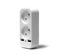 InCliick 1080P Prise caméra avec lentille de 100 degrés WiFi Plug Cam Support App télévisionner Prise de Photos Surveillance Pet avec Carte 32GB pour Une Utilisation à l’intérieur (Pas Audio)