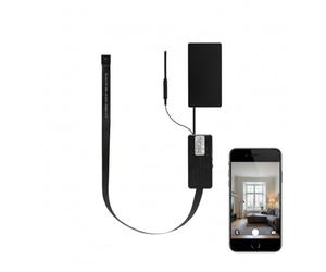 InCliick Button Camera, DIY Adhesive Design, Wearable, 1080P FHD Video, WiFi & AP Hotspot, Remote Viewing, Local SD Storage, Motion Detection Alarm, Smart Device, Personal, Home & Office Use No Audio