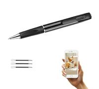 InCliick Caméra Stylo avec détection de Mouvement - Enregistrement HD 1080P Connexion WiFi APP Contrôle à Distance Support Carte mémoire Stockage Local