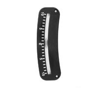 Inclinometer Bateau Plastique ABS Lecture Claire | Matériau ABS pour durable, résistant rayures, usage long terme, en mer