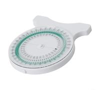 Inclinomètre à bulles - Outil de mesure articulaire pour thérapie physique précise - Test ROM inclus - Pour colonne vertébrale, cou, épaule, hanche, poignet et dos - Bleu (bleu)