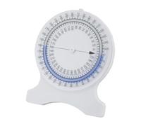 Inclinomètre à bulles | Outil de mesure de goniomètre de traitement physique - Outil de mesure de la plage de mouvement sans fuite pour la salle de classe du bureau à domicile, rotation à 360 degrés
