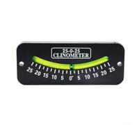 Inclinomètre de sentier, construction en ABS pour plus de durabilité, précision de ± 0,3 à 1 mm, design compact et portable pour voiliers, yachts, bateaux de pêche et cargos (25 degrés)