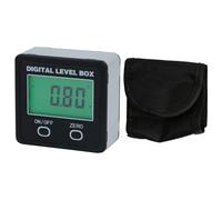 Inclinomètre double mode rotatif à 360° pour écran de construction, outil professionnel pour le travail du bois