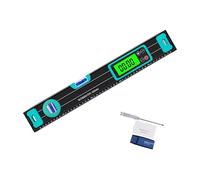 Inclinomètre Électronique À Écran LCD Rétroéclairé Rapporteur De Règle De Niveaux Numériques 20/30/40/50 Cm Avec Maintien Des Données Base Magnétique Jauges De Niveau Magnétiques Étanches