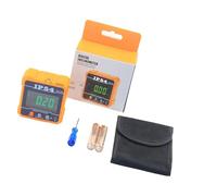 Inclinomètre électronique multifonction avec écran 720p | Notification acoustique avec détecteur précis et grande capacité de mesure pour les techniques et les professionnels