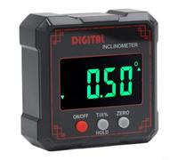 Inclinomètre numérique 0,1° Précision IP54 étanche LCD | Haute précision de 0,1 °, technologie de capteur avancée, outil d'enquête de construction, affichage LCD clair