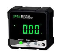 Inclinomètre numérique à 360 degrés - Détecteur d'angle numérique | Inclinomètre cube | Jauge d'angle magnétique | Rapporteur électronique biseauté pour améliorer | Outils de mesure pour le travail du