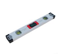 Inclinomètre numérique à double axe en alliage d'aluminium avec base magnétique, notification de signal pour mesure d'angle et de pente 400 mm