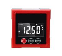 Inclinomètre numérique avec capteurs de haute précision, design en aluminium ABS pour projets d'ingénieurs, jauge d'angle, inclinomètre numérique avec capteurs de haute précision