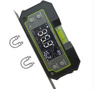 Inclinomètre numérique avec double axe avec écran LCD et rétroéclairage, base magnétique pour mesure industrielle, pour Ty(DC170W)
