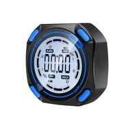 Inclinomètre numérique avec échelle d'inclinaison et fonction Hold - Rapporteur d'angle précis avec grand écran LCD - Design antidérapant - Fonction zéro set - Compact pour pente de toit - Travail du