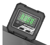 Inclinomètre numérique | Boîtier de niveau LCD - 4 x 90 degrés Base magnétique Détecteur d'angle numérique | Pour la construction, les machines de maison, la scie, les onglets, les tables, les