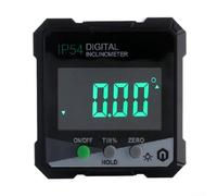 Inclinomètre numérique compact avec écran LCD de 2 pouces, jauge d'angle étanche pour mesures de précision dans la menuiserie et autres champs