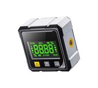 Inclinomètre numérique haute précision avec affichage LED et côtés pour une mesure précise des angles avec chargement USB