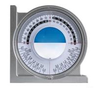 Inclinomètre Numérique Magnétique Double Face avec Écran LCD - Mesureur d'Angle pour précis ±0,1° pour Chantier et Menuiserie - 11x11cm(Economy Class)