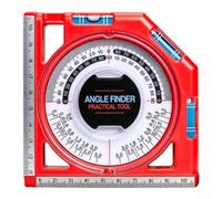 Inclinomètre Numérique Magnétique Double Face avec Écran LCD, Rapporteur d'Angle pour précis ±0.1° pour Menuiserie et Bâtiment, Mesureur de Pente Rechargeable USB-C 11cm(Upgraded Version)