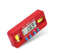 Inclinomètre Numérique Mesure D'angle Mini 100mm, avec Affichage | Télécommunications et Menuiserie, Affiche la Pente en Pourcentage, Se Fixe sur Surfaces Métalliques, Batterie Aaa Incluse
