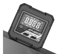 Inclinomètre numérique | Mesure LCD | 4 x 90 degrés cube inclinomètre - pour construction, maison, machines, scie, onglet, table, voiture, boussole