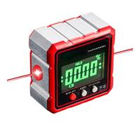Inclinomètre numérique - Rapporteur portable rechargeable de précision - Outil de localisation d'angle magnétique | Pour la construction, le travail des métaux, la voiture, la rénovation de la maison